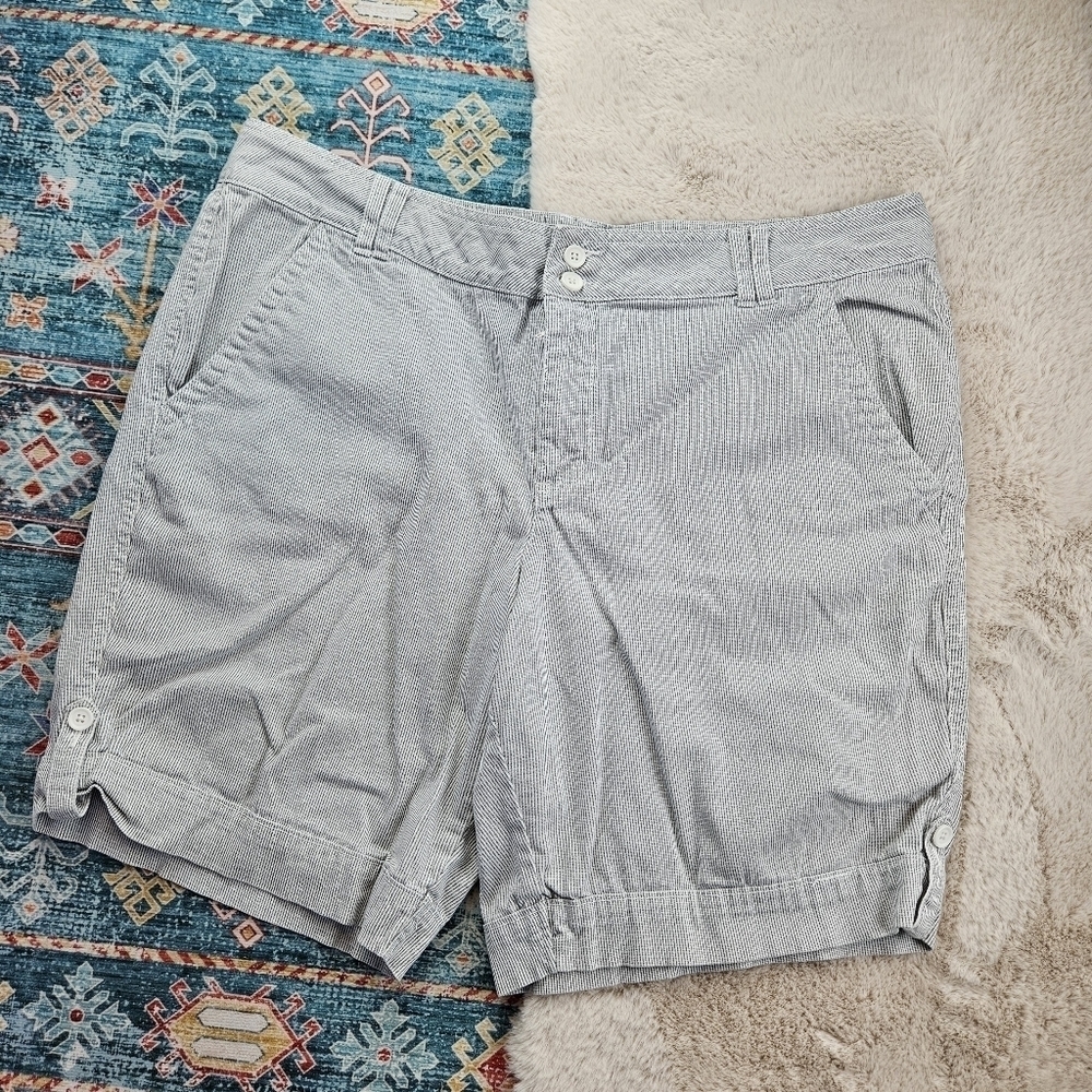 Faded Glory Striped Shorts 16